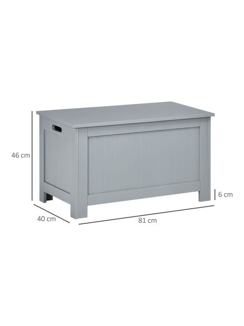 Coffre malle de rangement dim. 81L x 40l x 46H cm - Kiabi