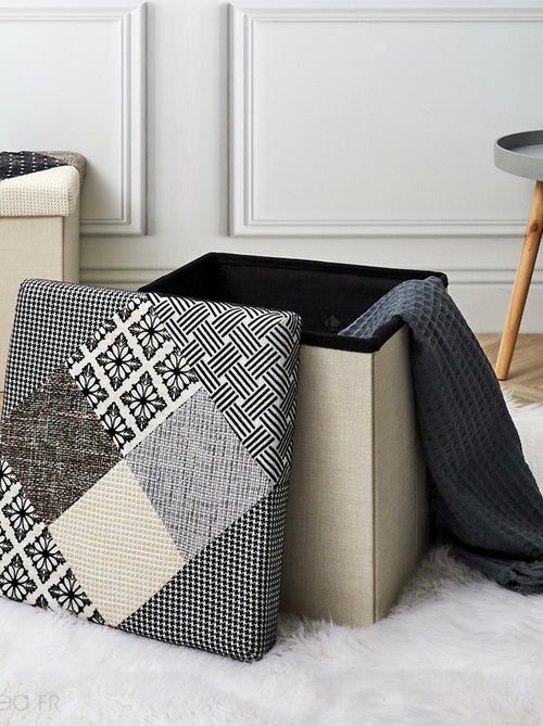 Coffre pouf pliable MIRAGE - Kiabi