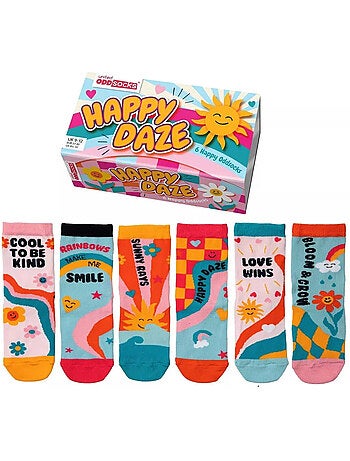 Coffret - Chaussettes - Happy Daze