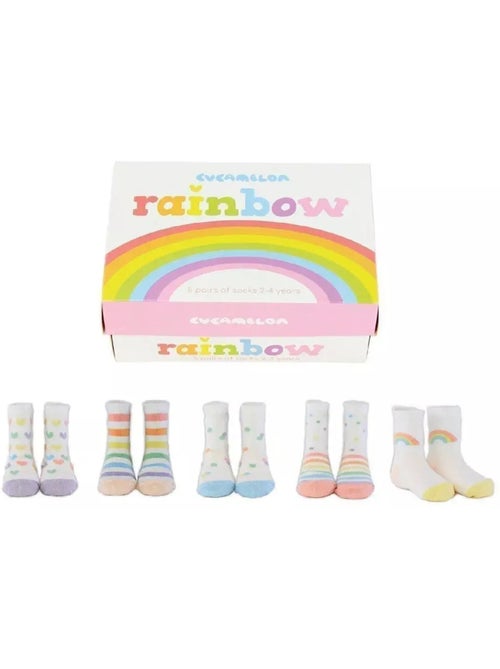 Coffret - Chaussettes - Rainbow - Kiabi