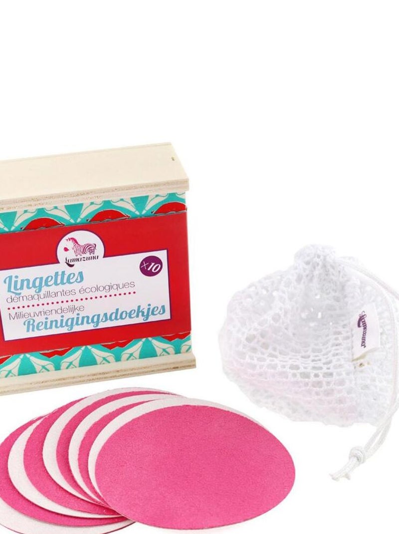 Coffret 10 lingettes démaquillantes Multicolore - Kiabi