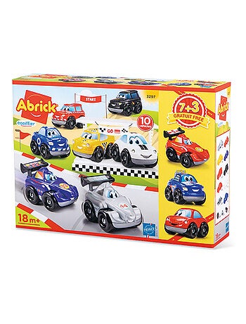 Coffret 10 Véhicules - Fast Car - Ecoiffier