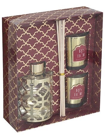 Coffret 2 bougies et diffuseur