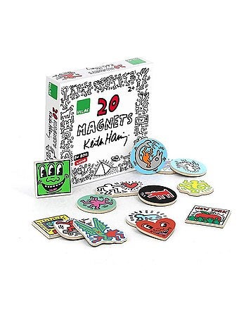 Coffret 20 magnets Keith Haring