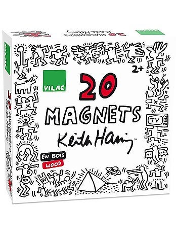 Coffret 20 magnets Keith Haring