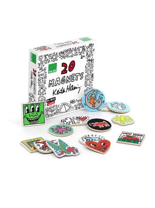 Coffret 20 magnets Keith Haring