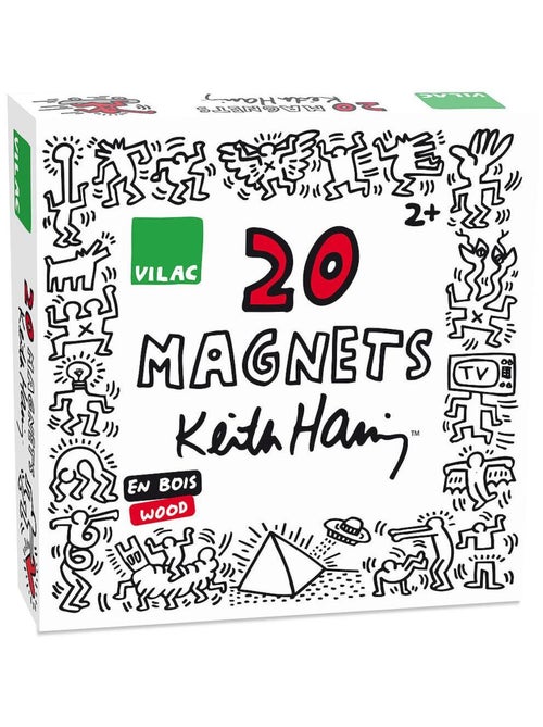 Coffret 20 magnets Keith Haring - Kiabi
