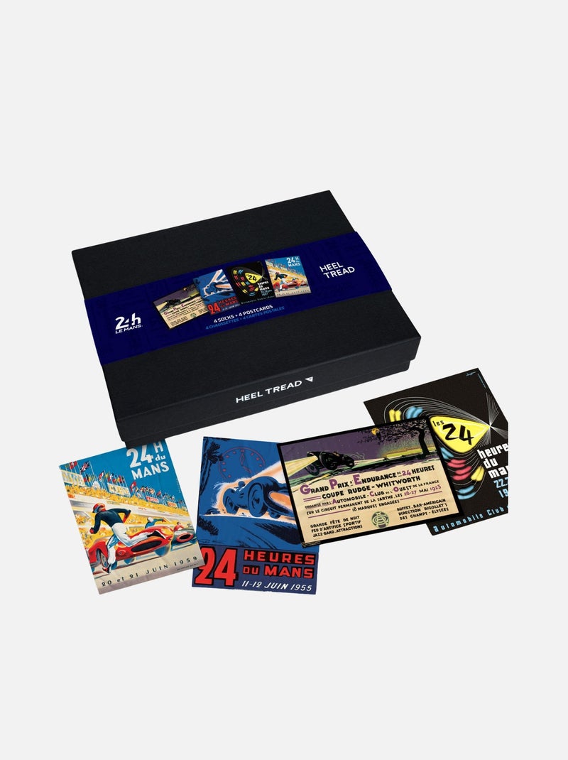Coffret 24H Le Mans, Les Affiches Mythiques Noir - Kiabi