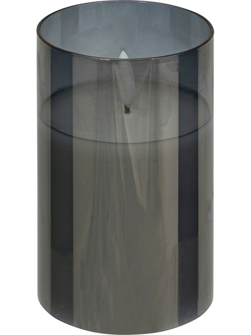 Coffret 3 bougies LED pot en verre SENA - Kiabi
