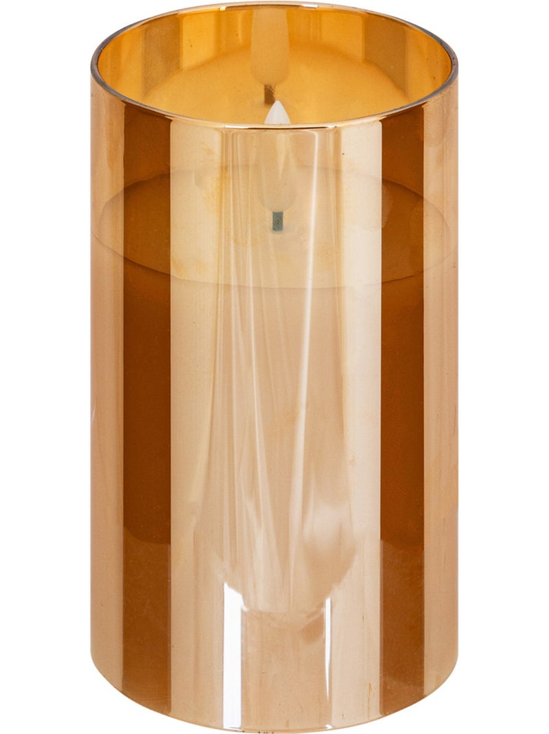 Coffret 3 bougies LED SENA Ambre - Kiabi