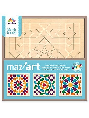 Coffret 3 mosaïques à peindre