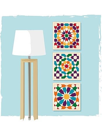 Coffret 3 mosaïques à peindre