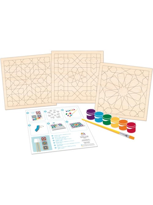 Coffret 3 mosaïques à peindre - Kiabi