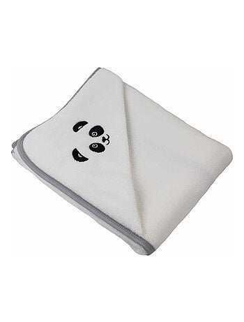 Coffret 3 piéces coton brodé PANDA