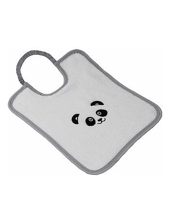 Coffret 3 piéces coton brodé PANDA