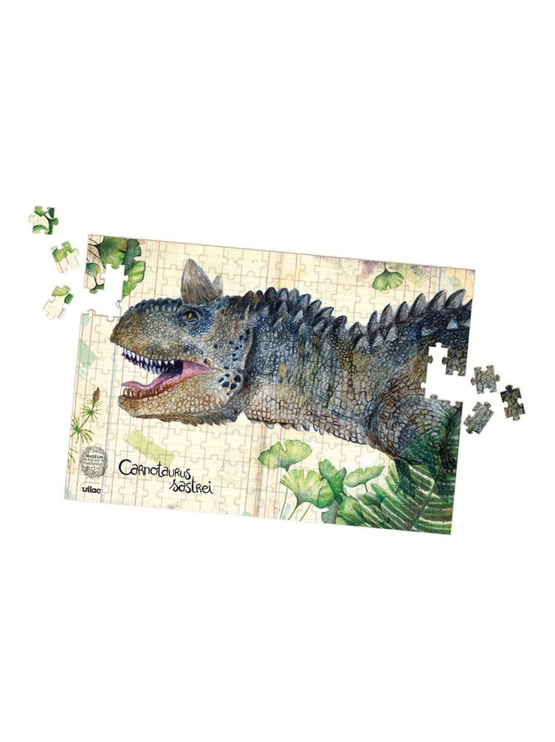 Coffret 3 puzzles dinosaures et posters N/A - Kiabi