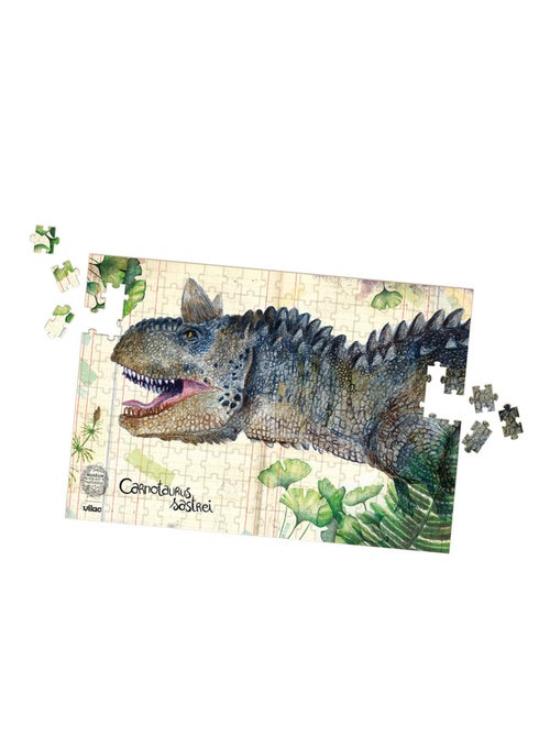 Coffret 3 puzzles dinosaures et posters - Kiabi