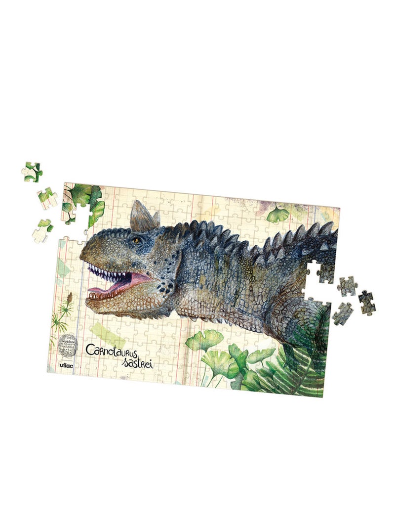 Coffret 3 puzzles dinosaures et posters N/A - Kiabi
