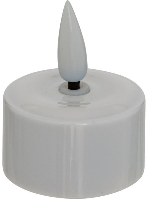 Coffret 4 bougies chauffe-plat LED sur socle AITOR - Kiabi