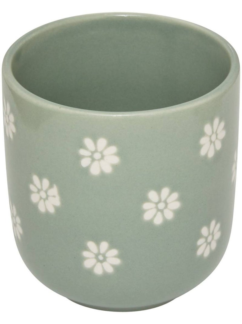 Coffret 4 tasses à café motif fleuri MARGOT Multicolore - Kiabi