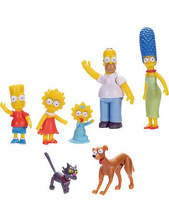 Coffret 5 figurines the simpsons 6 cm