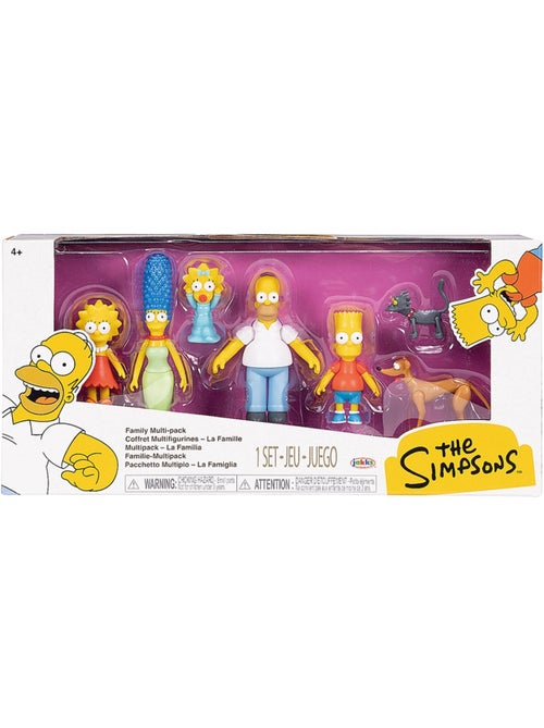 Coffret 5 figurines the simpsons 6 cm - Kiabi