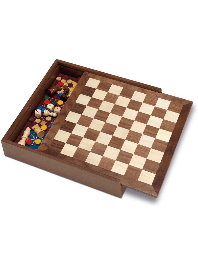Coffret 5 jeux Marron - Kiabi