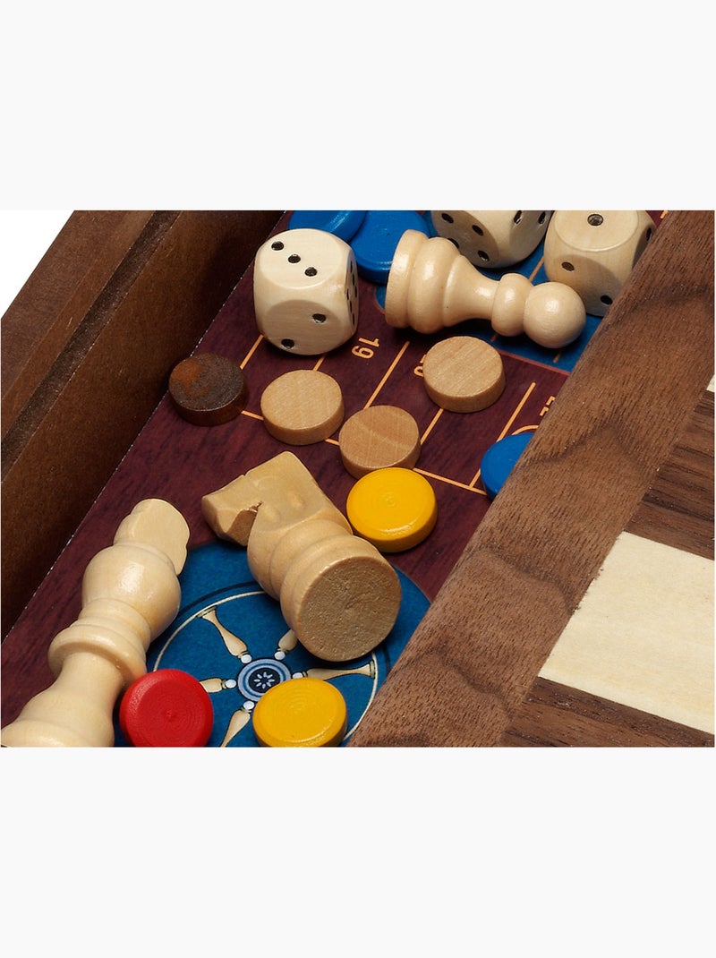 Coffret 5 jeux Marron - Kiabi