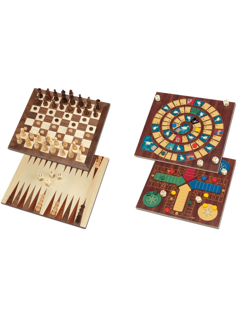 Coffret 5 jeux Marron - Kiabi