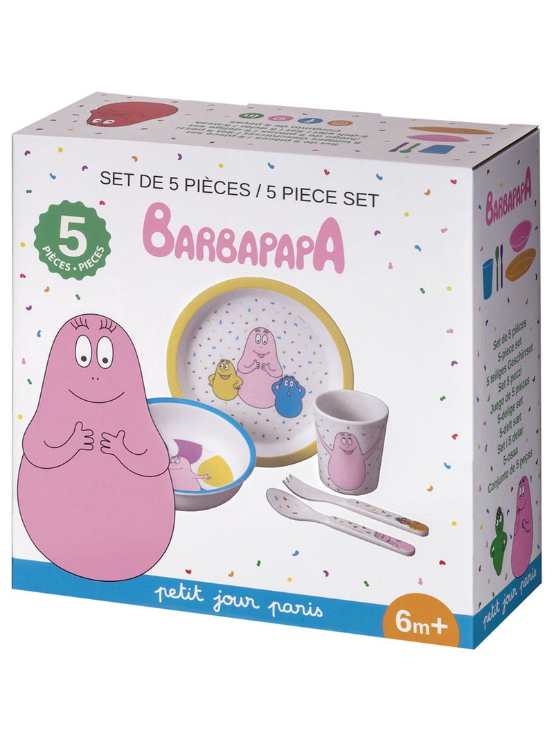 Coffret 5 pièces Barbapapa Blanc - Kiabi