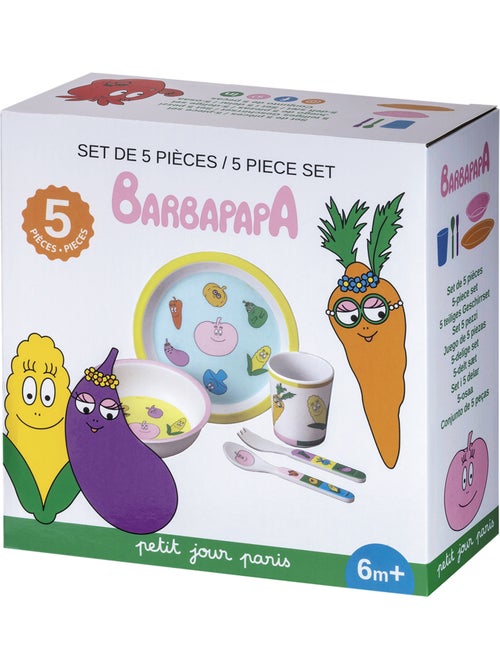 Coffret 5 pièces barbapapa veggie - Kiabi