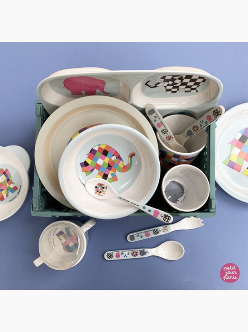 Coffret 5 pièces elmer Blanc - Kiabi