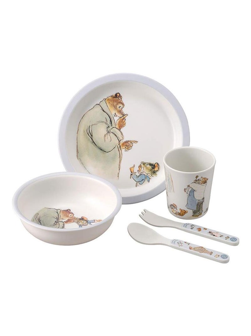 Coffret 5 pièces Ernest et Célestine Blanc - Kiabi