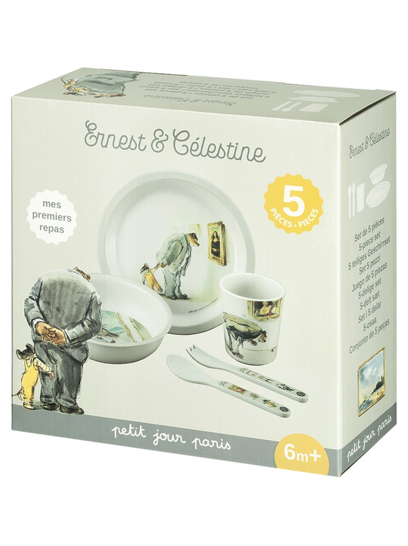 Coffret 5 pièces Ernest et Célestine Rose - Kiabi