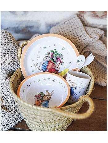 Coffret 5 pièces Pierre Lapin abricot