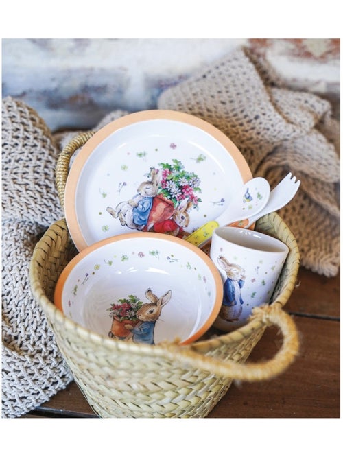 Coffret 5 pièces Pierre Lapin abricot - Kiabi