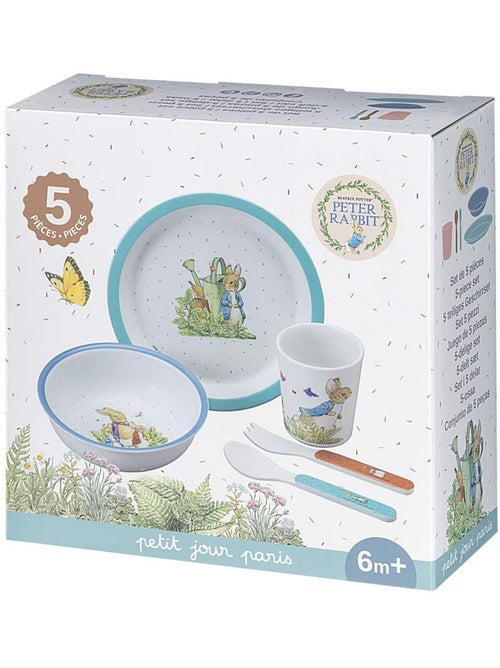 Coffret 5 pièces Pierre Lapin bleu - Kiabi