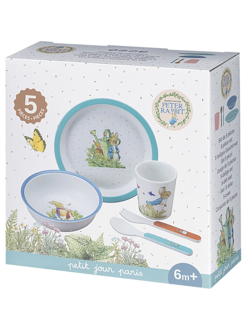 Coffret 5 pièces Pierre Lapin bleu Bleu - Kiabi