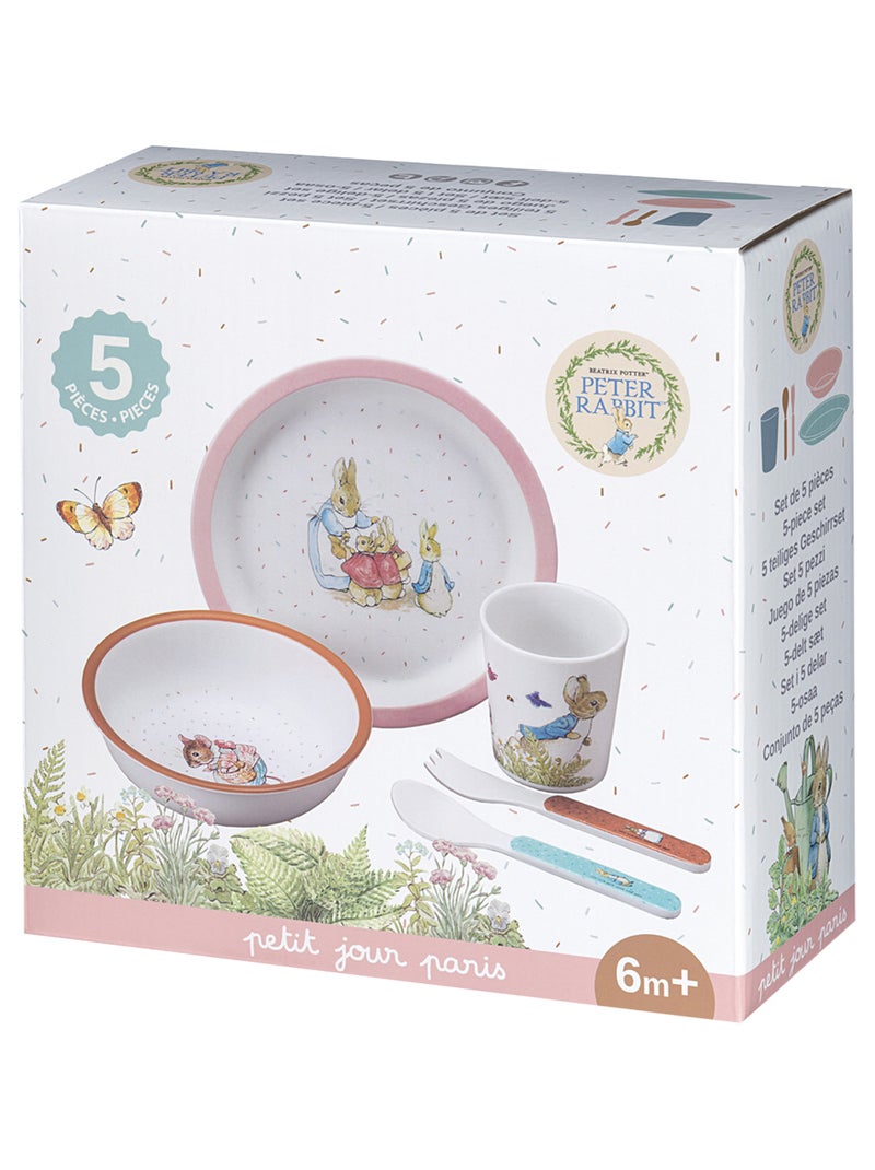 Coffret 5 pièces Pierre Lapin rose Rose - Kiabi