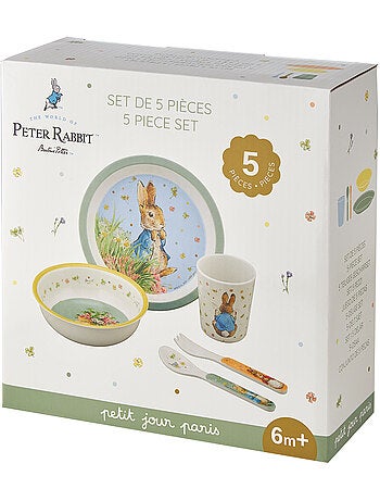 Coffret 5 pièces Pierre Lapin vert