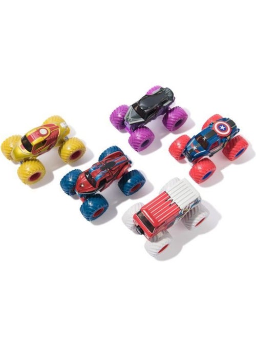 Coffret 5 véhicules monster truck die-cast 1:64 marvel - monster jam - spin master - Kiabi Coffret 5 véhicules monster truck die-cast 1:64 marvel - monster jam - spin master - Kiabi