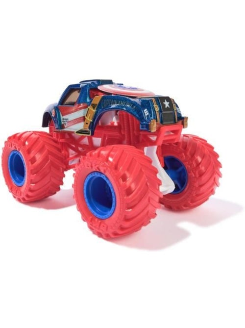 Coffret 5 véhicules monster truck die-cast 1:64 marvel - monster jam - spin master - Kiabi Coffret 5 véhicules monster truck die-cast 1:64 marvel - monster jam - spin master - Kiabi