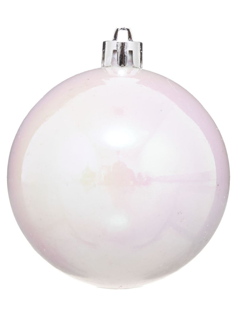 Coffret 52 pièces de décoration pour sapin de Noël Blanc - Kiabi