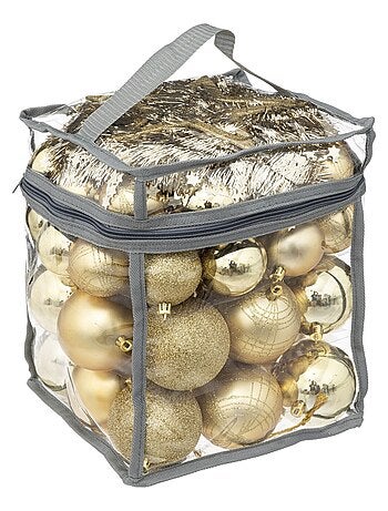 Coffret 52 pièces de décoration pour sapin de Noël