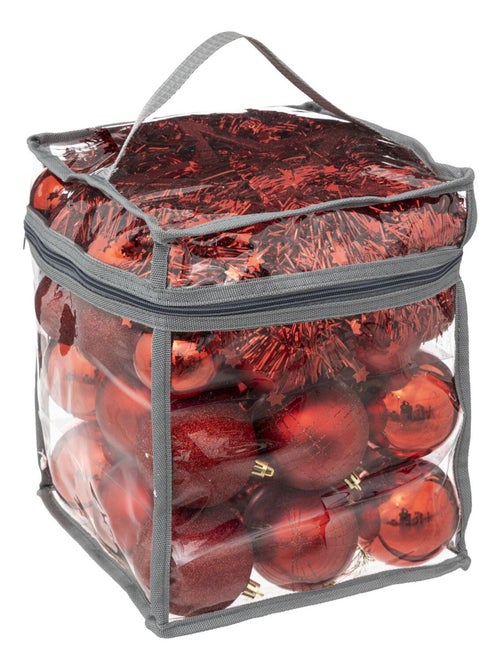 Coffret 52 pièces de décoration pour sapin de Noël - Kiabi Coffret 52 pièces de décoration pour sapin de Noël - Kiabi