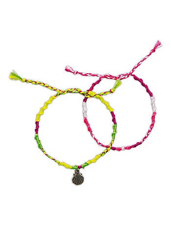 Coffret 7 Bracelets Brésiliens Fluo à créer