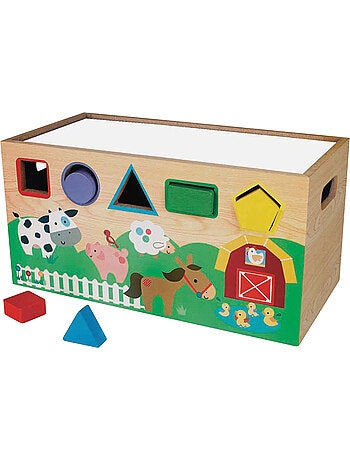 Coffret 7 en 1 jouets en bois