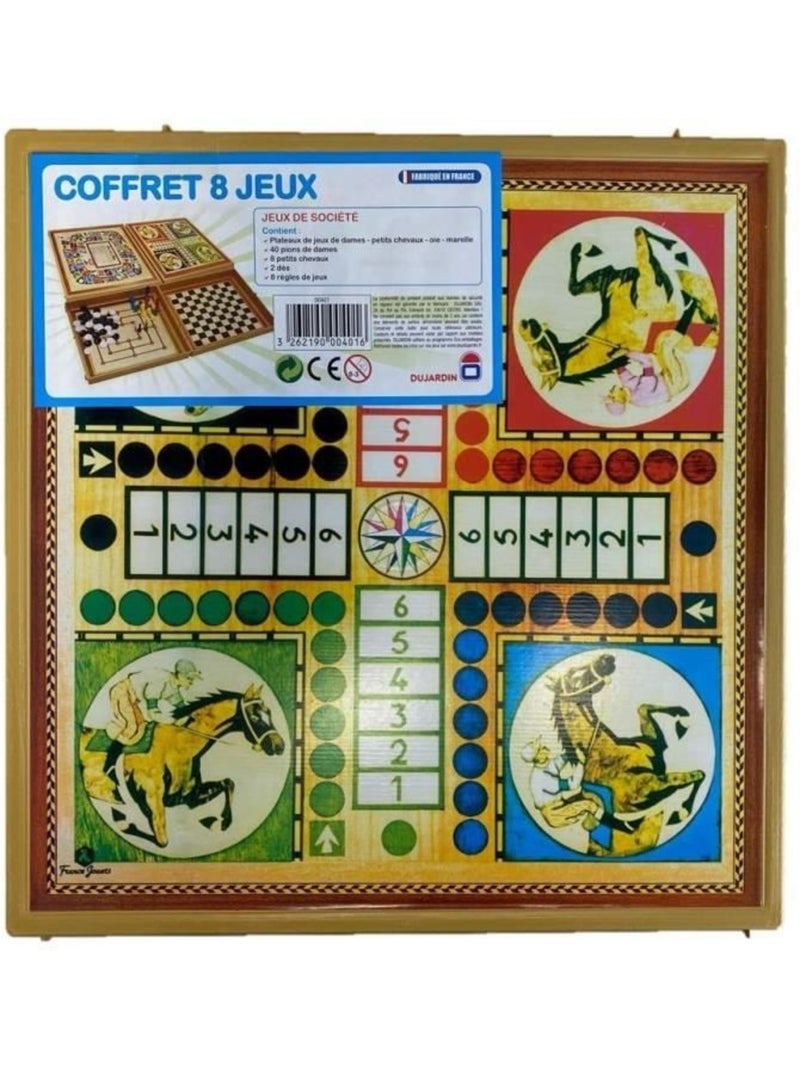Coffret 8 jeux standard Vert - Kiabi