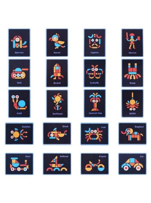 Coffret 92 formes magnétiques - Kiabi