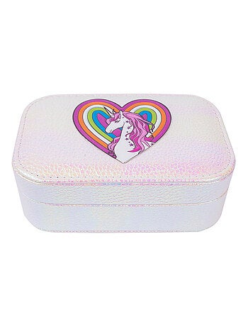 Coffret à bijoux irisé licorne précieuse Great Pretenders